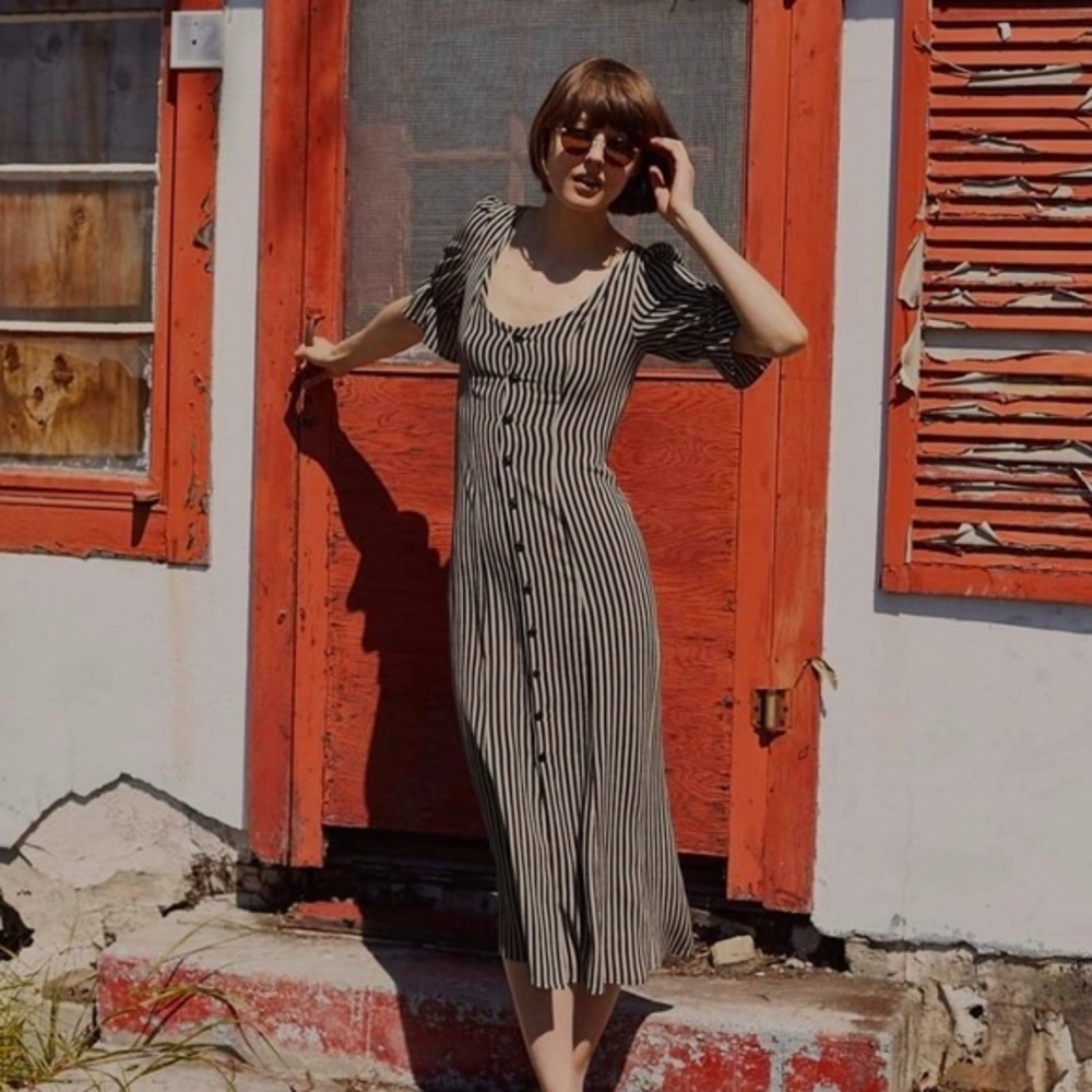 Christy Dawn Lennon Dress in Stripe